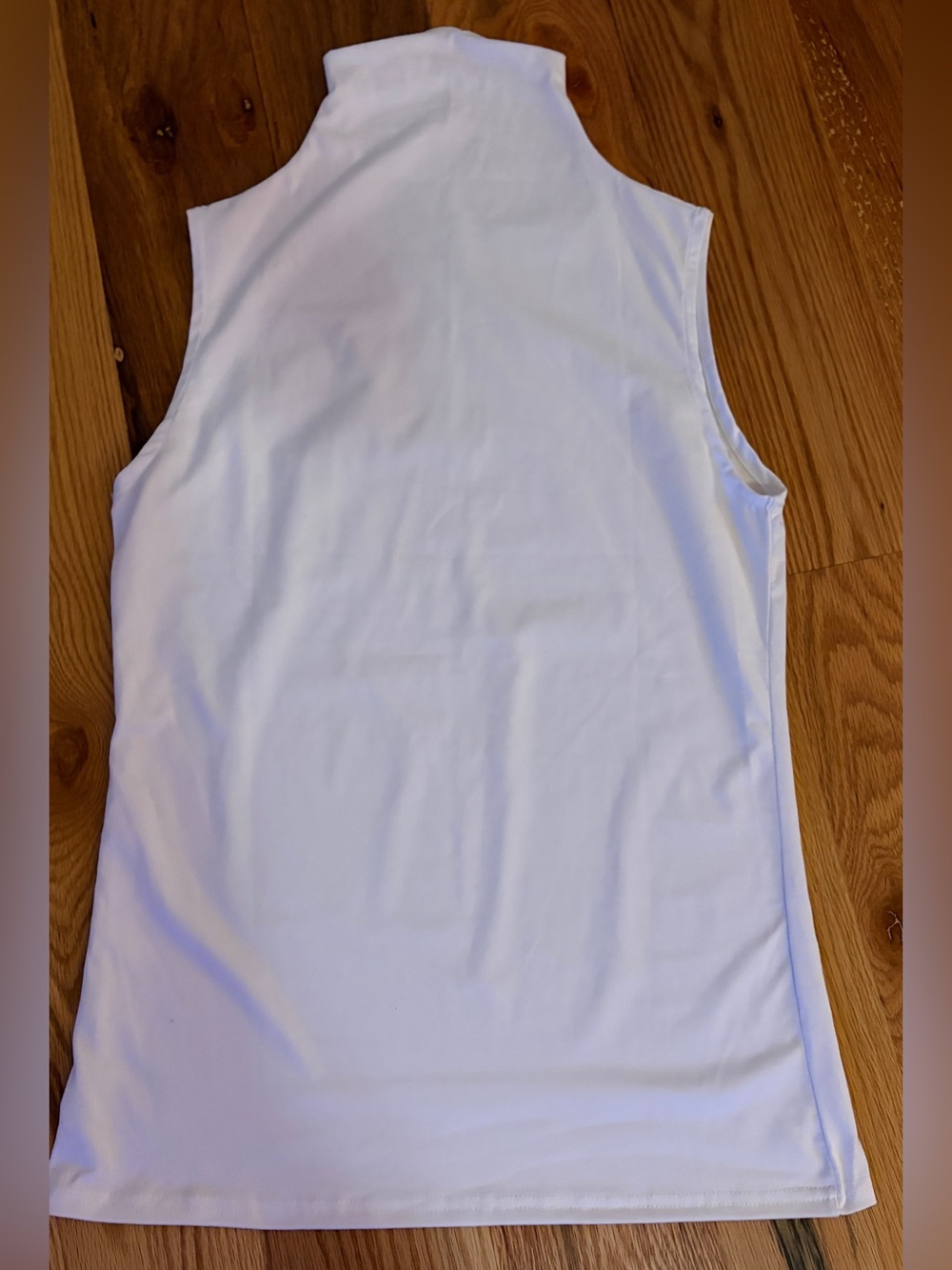 Woman White T-shirt Stretchy